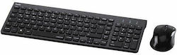 HAMA Trento Fără fir Set tastatură și mouse UK