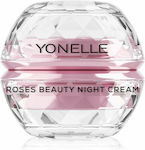 Yonelle Roses Moisturizing Night Cream Suitable for All Skin Types 50ml