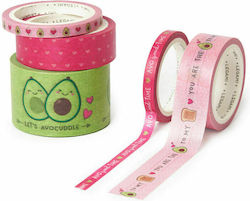 Legami Milano Klebeband Avocado 5 Stück