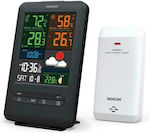 Sencor SWS 7300 Wireless Stație meteorologică Digital Tabelul Negru