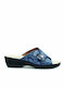 Anatomische Damenplattformen Blau