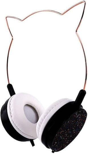YLFS-22 Cu fir Pentru copii On Ear Căști Negre