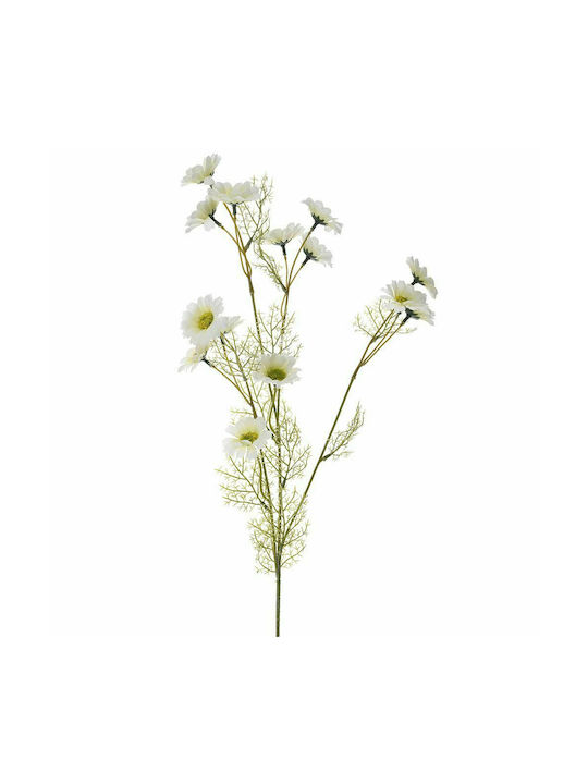 Iliadis Artificial Decorative Branch Daisy White 72cm 1pcs