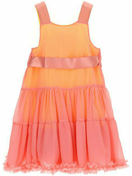 Children's Dress Sleeveless Orange