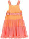 Children's Dress Sleeveless Orange
