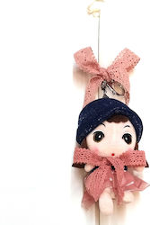 Candle doll large key ring