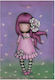 Santoro Clipboard Flexible with 20 plastic sleeves Slides for Paper A4 Purple Sugar Plum 1pcs