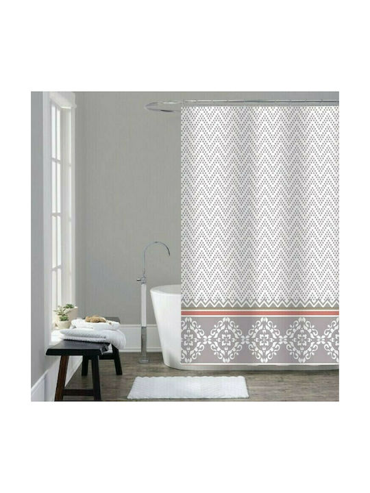 Cyclops Shower Curtain Fabric 180x200cm Gray