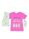 Evita Kids' Pajamas Summer Fuchsia