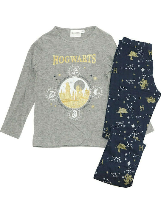 Warner Bros Kids' Pajamas Winter Cotton Gray