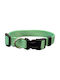 Pet Interest Plain Line Κολάρο Σκύλου Ανοικτό Πράσινο Medium 20mm x 32 - 50cm