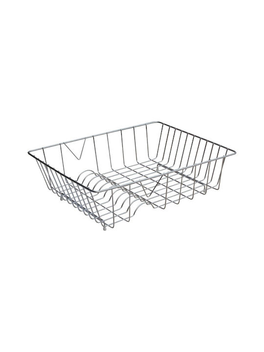 Schock Over Sink Dish Draining Rack from Stainless Steel in Silver Color 40x25cm