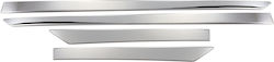 S-dizayn Protections for Car Doors Chrome Metal Door Molding Trim for Nissan Qashqai Facelift 2010-2014 4pcs Silver