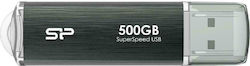 Silicon Power Marvel Xtreme M80 500GB USB 3.2 Stick Gray