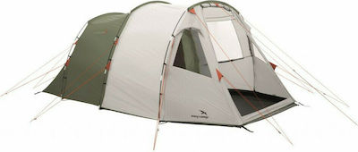 Easy Camp Huntsville 500 Σκηνή Camping Τούνελ Πράσινη με Διπλό Πανί 4 Εποχών για 4 Άτομα 275x210x200εκ.