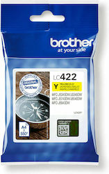 Brother LC422 LC-422Y Γνήσιο Μελάνι InkJet Κίτρινο Brother LC422 LC-422Y Γνήσιο Μελάνι InkJet Κίτρινο