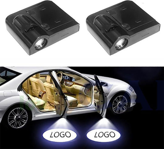 Car Door Projectors Car Door Lighting Led with Renault Logo with Logo Renault