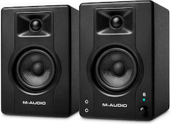 M-Audio Αυτοενισχυόμενα Ηχεία Studio Monitor 2 Δρόμων BX3BT 50W (Ζεύγος) Μαύρο