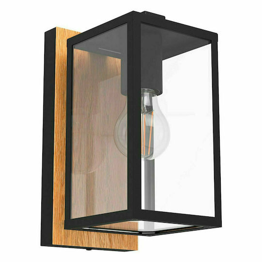 Eglo Budrone Wall-Mounted Outdoor Ceiling Light E27 IP44 12x27εκ.