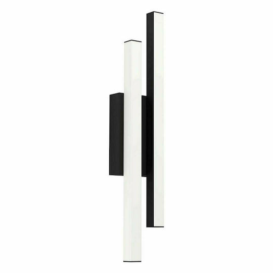 Eglo Serricella Wall-Mounted Outdoor Ceiling Light LED IP55 with Warm White Light 10x49.5εκ.
