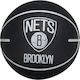 Wilson Dribbler Brooklyn Nets Παιδική Μπάλα Μπάσκετ Μαύρη