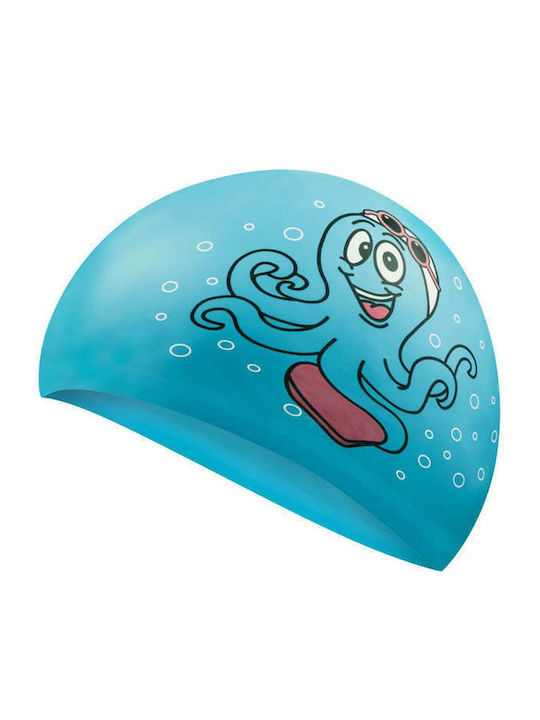 Aquaspeed Σκουφάκι Κολύμβησης Παιδικό από Σιλικόνη Μπλε