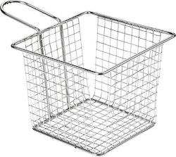 Leone Frittierkorb Servierkorb Metallisch mit Durchmesser 12.7cm und Höhe 10cm 1Stück