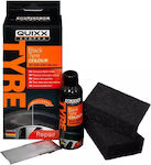 Quixx Kit Επιδιόρθωσης Βαφής Ελαστικών Μαύρο 75ml