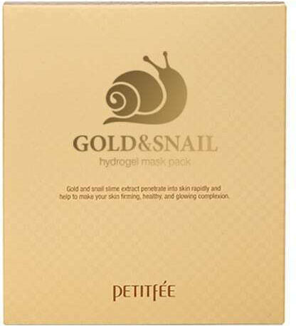 Petitfee Gold Snail Hydrogel Gesichts- & Augenmasken 5 Stück