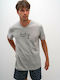 Vamp Men's Summer Cotton Pajamas Set Gray