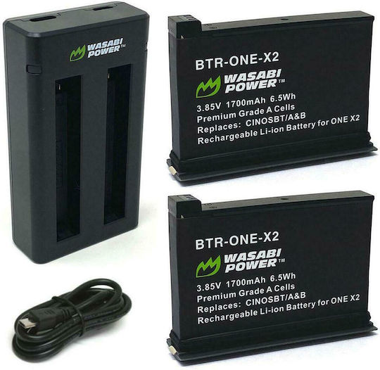 Wasabi Battery Kit For Insta One X2 για Insta360