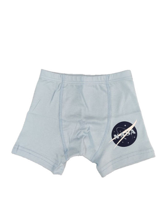 Nina Club Nasa Kinderunterwäsche Boxer Hellblau