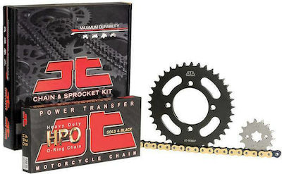 JT Sprockets Σετ Γρανάζια Αλυσίδα (14-36-428) για Honda Astrea Grand 100 1991-1998