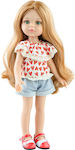 Paola Reina Dasha Doll for 3++ Years 32cm.