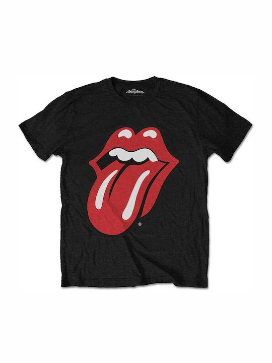 Rock Off Classic Tongue Tricou Rolling Stones Negru