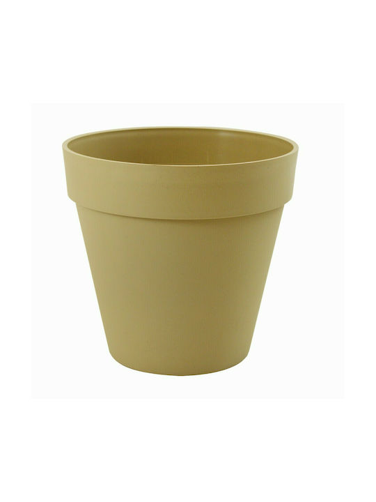 Round pot "DECO" cream No 3