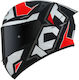 KYT TT-Course Electron Matt Grey/Red Κράνος Μηχανής Full Face ECE 22.05 1450gr