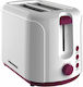 Heinner Тостер Двуместна 750W Бяла