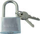 Maurer Steel Padlock Brass with Key 40mm 1pcs