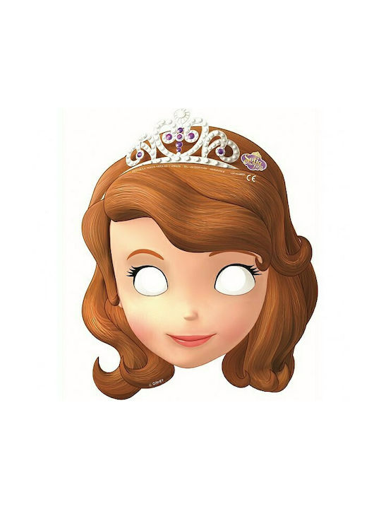 Carnival Kids Paper Mask Full Face Paper Princess Sofia