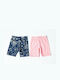 Set Kinder Leggings Capri Blue Navy