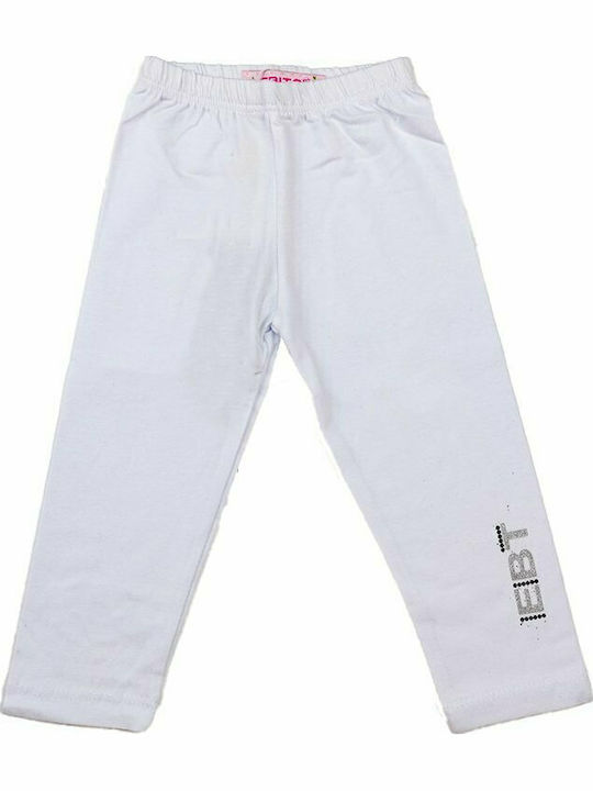 Kids Legging Long White