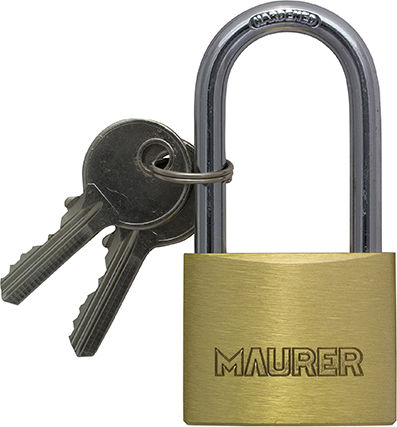Maurer Padlock Lengthened with Key 40mm 1pcs