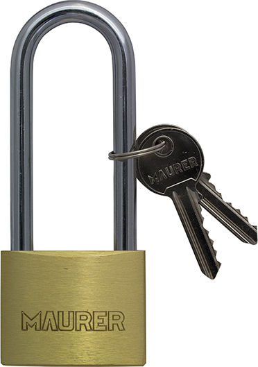 Maurer Padlock Lengthened with Key 50mm 1pcs