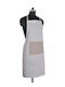 Kipper Adele Apron Gray 84x60cm