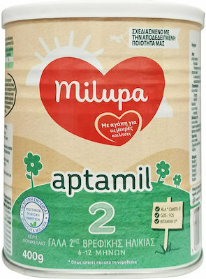 Milupa Milk Formula Aptamil 2 for 6m+ 400gr