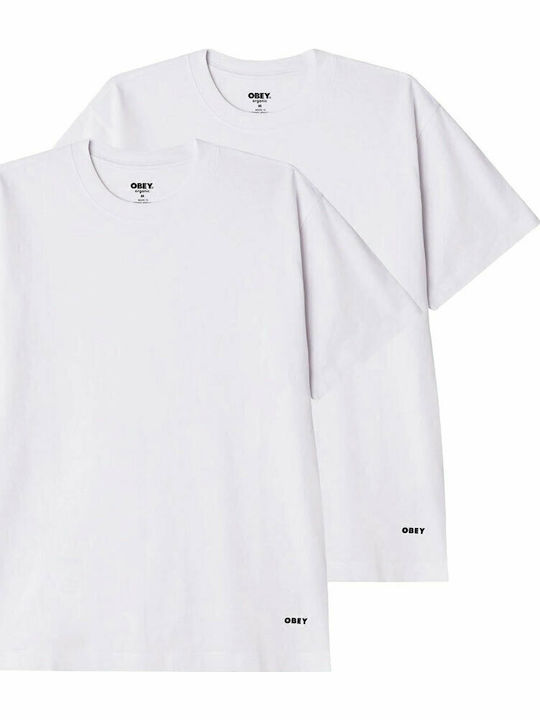 Obey T-Shirt Weiß