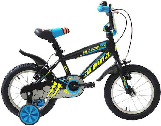 Alpina Beleno 14" Kids Bicycle City (2022) Black