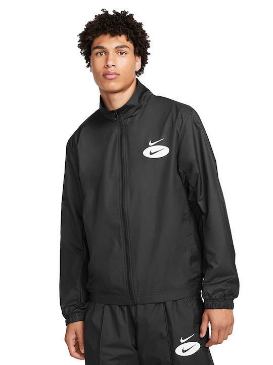 Nike Sportswear Swoosh Спортно Мъжко Яке Черно