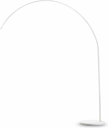 Ideal Lux Dorsale Floor Lamp H165xW50cm. with Socket for Bulb E27 White